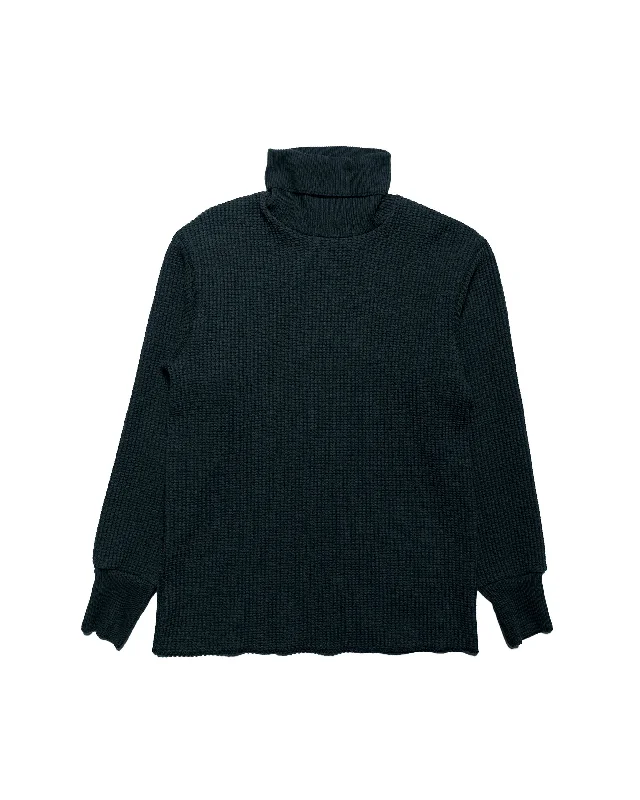 Weekend Deals That Impress The Real McCoy's MC23110 High Neck Thermal Shirt Navy