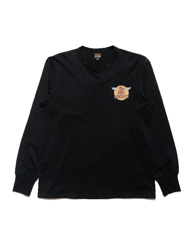 Deal of the Week The Real McCoy's MC24003 The Real McCoy's Logo Tee L/S Black