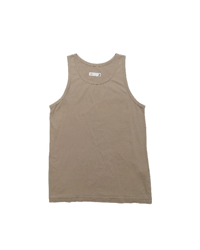 Weekend Specials Just for You ts(s) Tank Top High Gauge Cotton Jersey Khaki