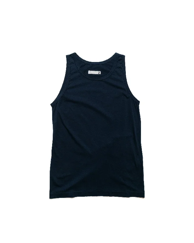 Weekend Steals Await ts(s) Tank Top High Gauge Cotton Jersey Navy