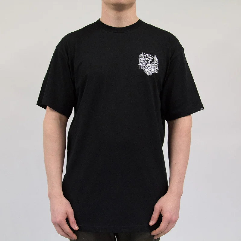 Great Bargain Vans Eagle Bones Tee Black