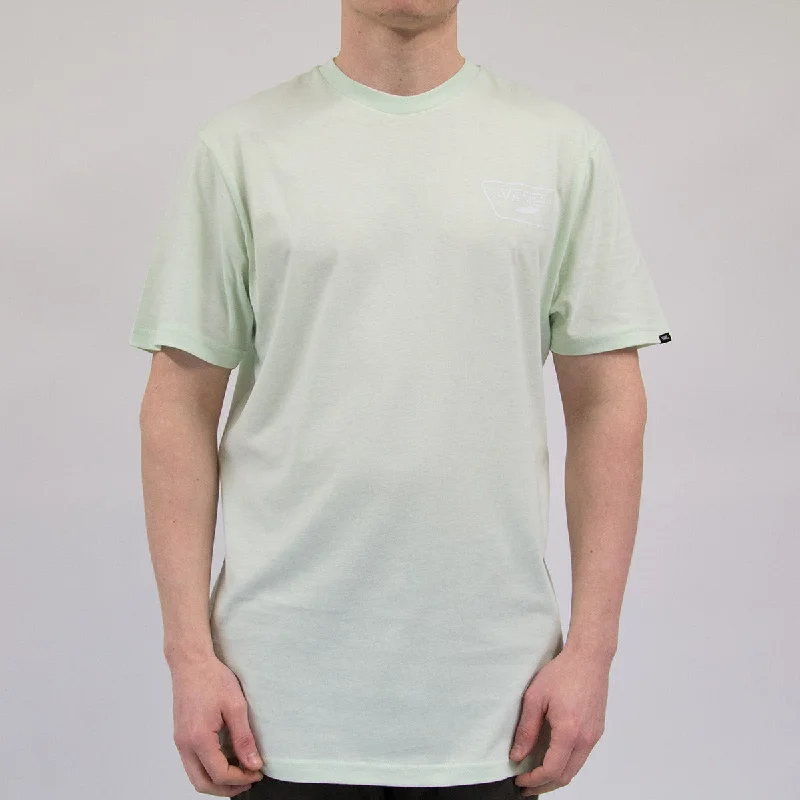 Pay Less Vans Full Patch Back Tee Ambrosia White