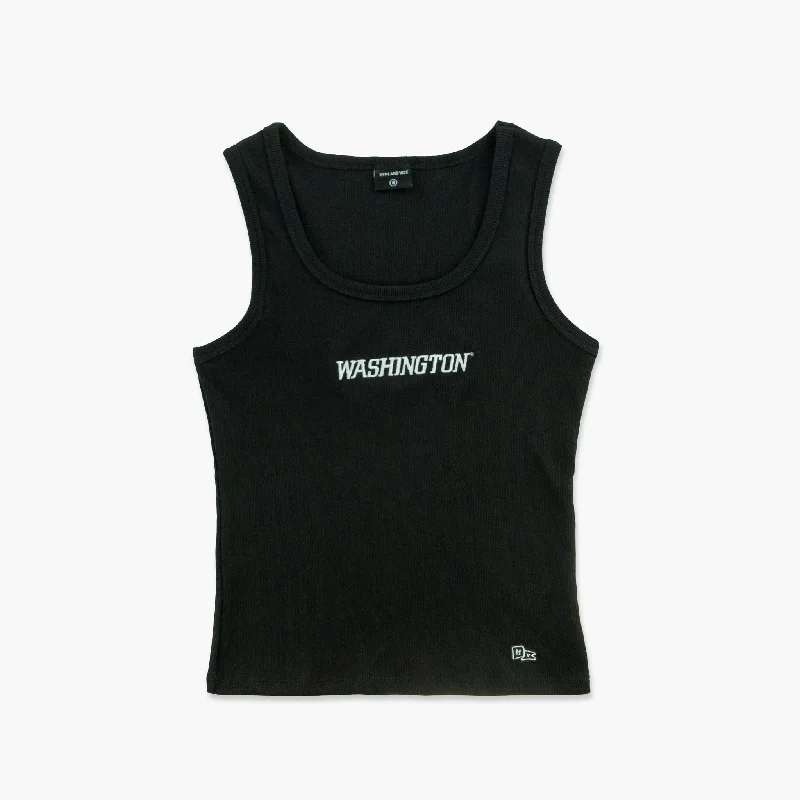 Huge Discounts Washington Huskies Black MVP Tanktop