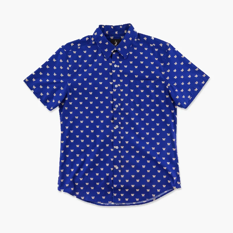 Epic Deals Washington Huskies Classic Purple Tailgate Button-Up Shirt