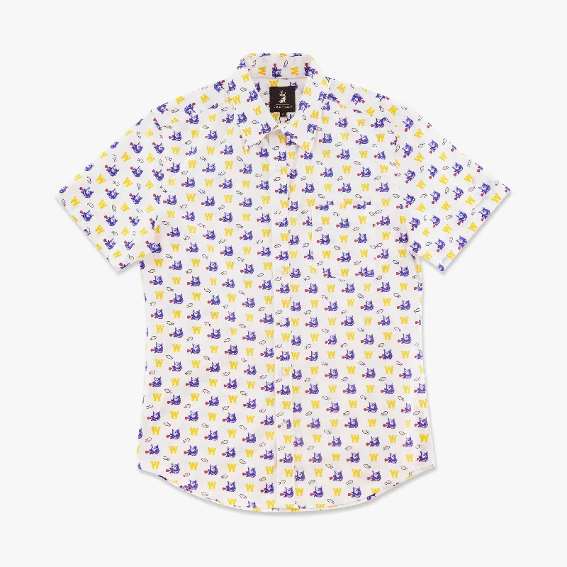 Super Bargain Washington Huskies Glory Days Tailgate Button-Up Shirt