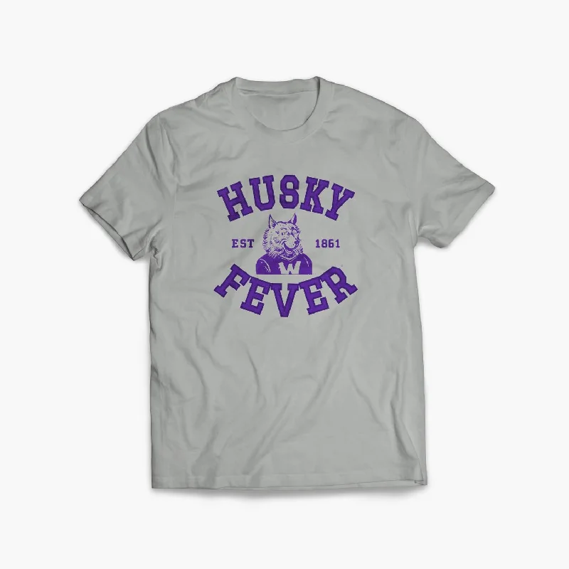 Savings Galore Washington Huskies "Husky Fever" Grey T-Shirt