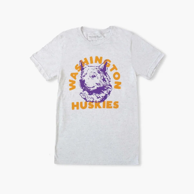 Discount Deals Washington Huskies Off-White Mascot T-Shirt