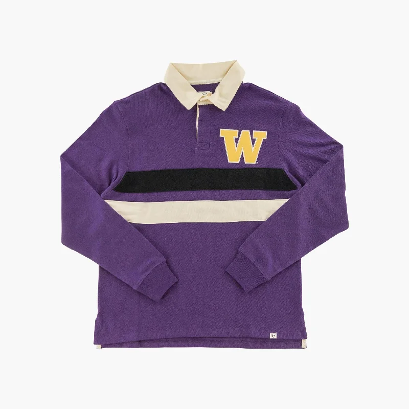 Big Discounts Washington Huskies Primary Logo Clubhouse Rugby Shirt