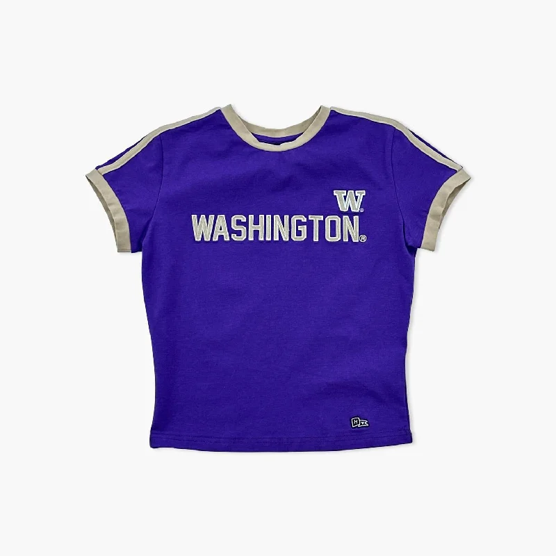 Limited Time Discount Washington Huskies Womens Goalie T-Shirt