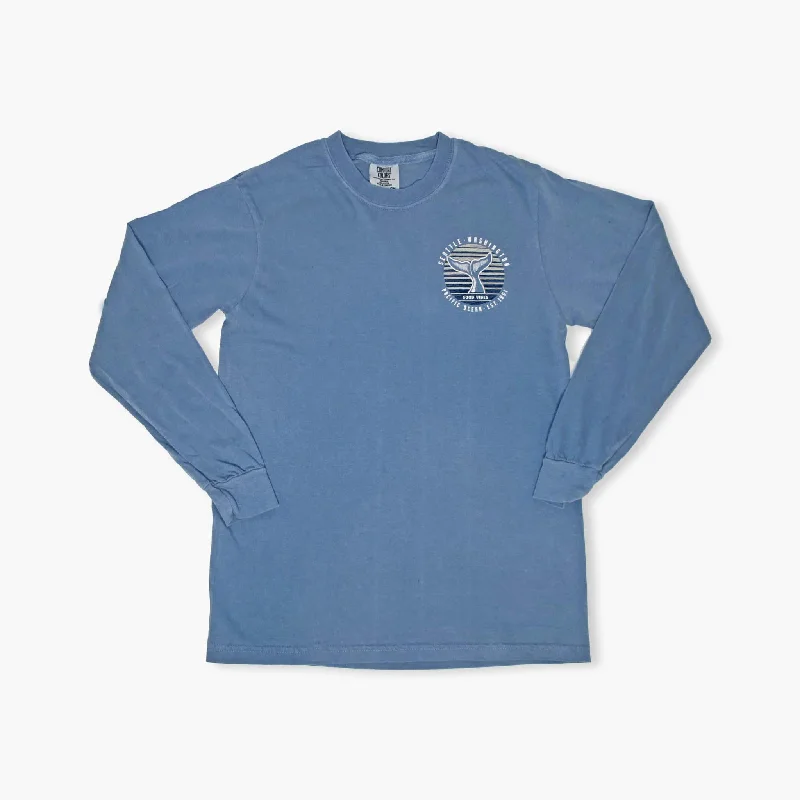 Weekend Bargains Just for You Whale Tail Long Sleeve Shirt