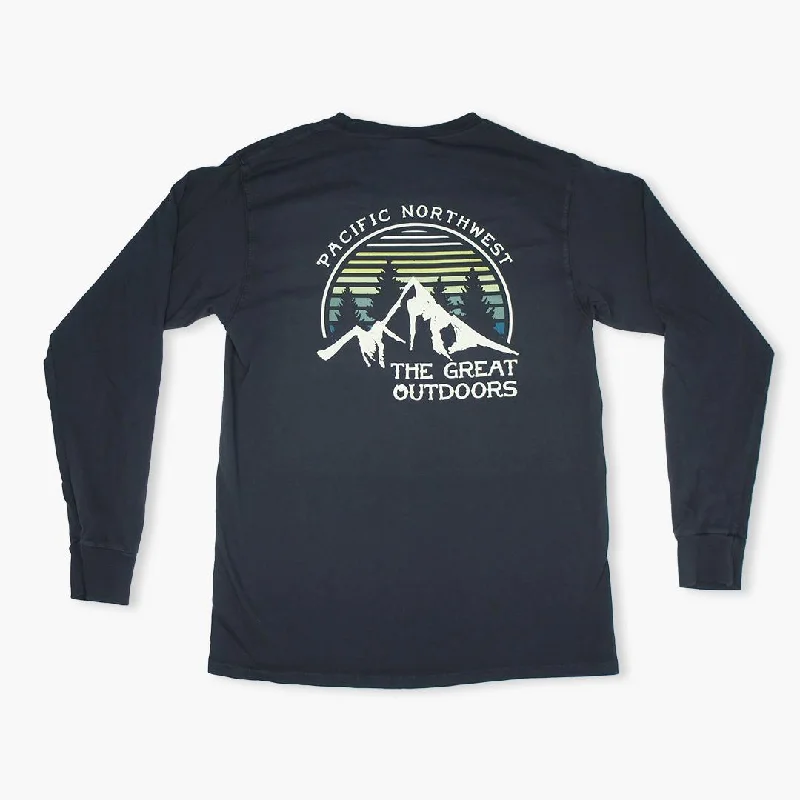 Weekend Savings Extravaganza Wild Side Black Seattle Long Sleeve T-Shirt